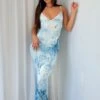 Sorrows Maxi Dress Azzurro -White Fox Sales SORROWS MAXI DRESS 29.08.23 07