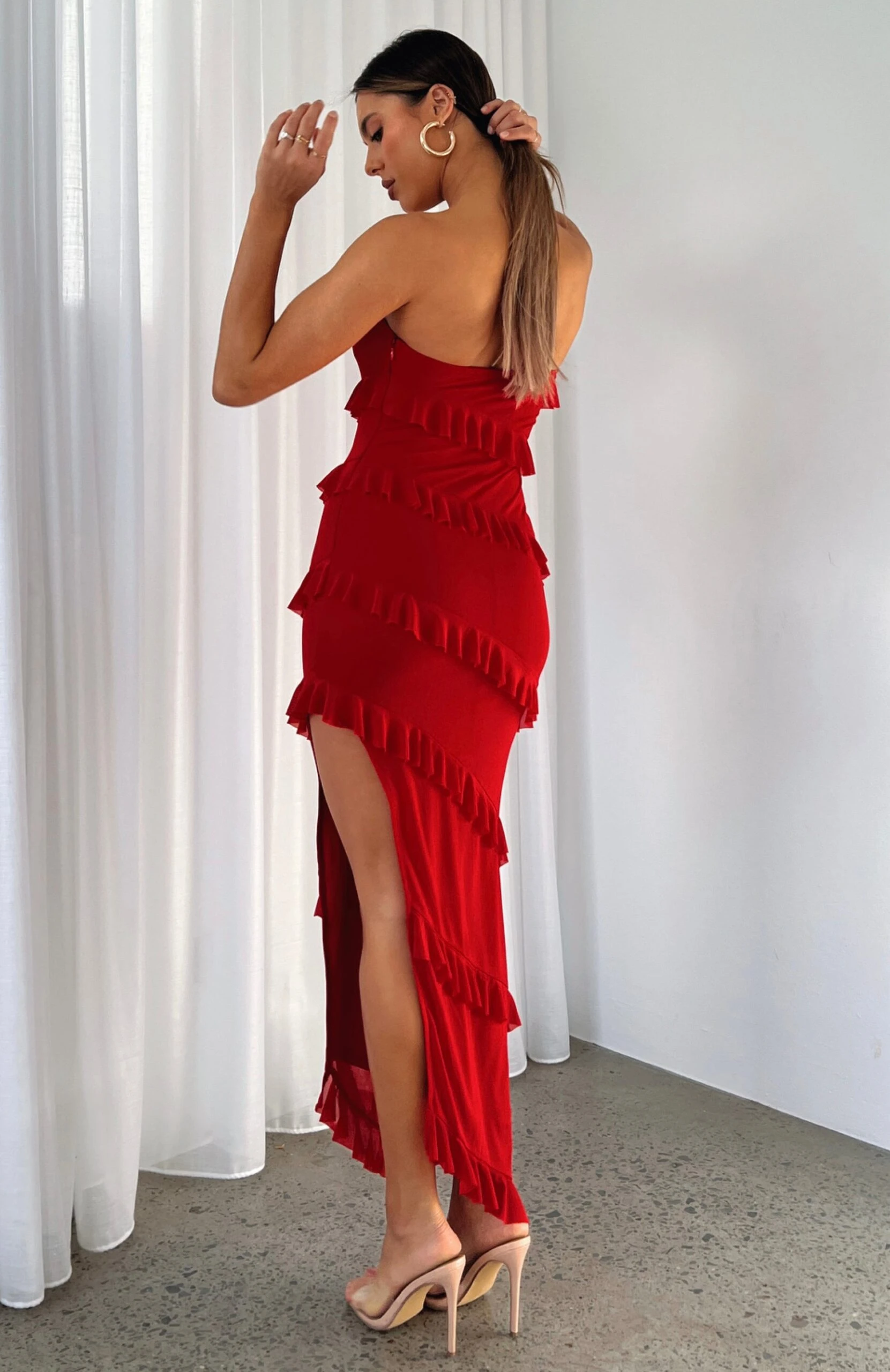 Sweet Desire Maxi Dress Red 3 Sweet Desire Maxi Dress Red