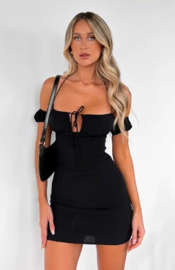 Tea For Two Mini Dress Black 13 Tea For Two Mini Dress Black -White Fox Sales TEA FOR TWO DRESS 19.05.23 04