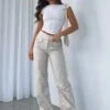 The Things You Are Linen Pants Oat 2 The Things You Are Linen Pants Oat -White Fox Sales THE THINGS YOU ARE LINEN PANTS 220823 001