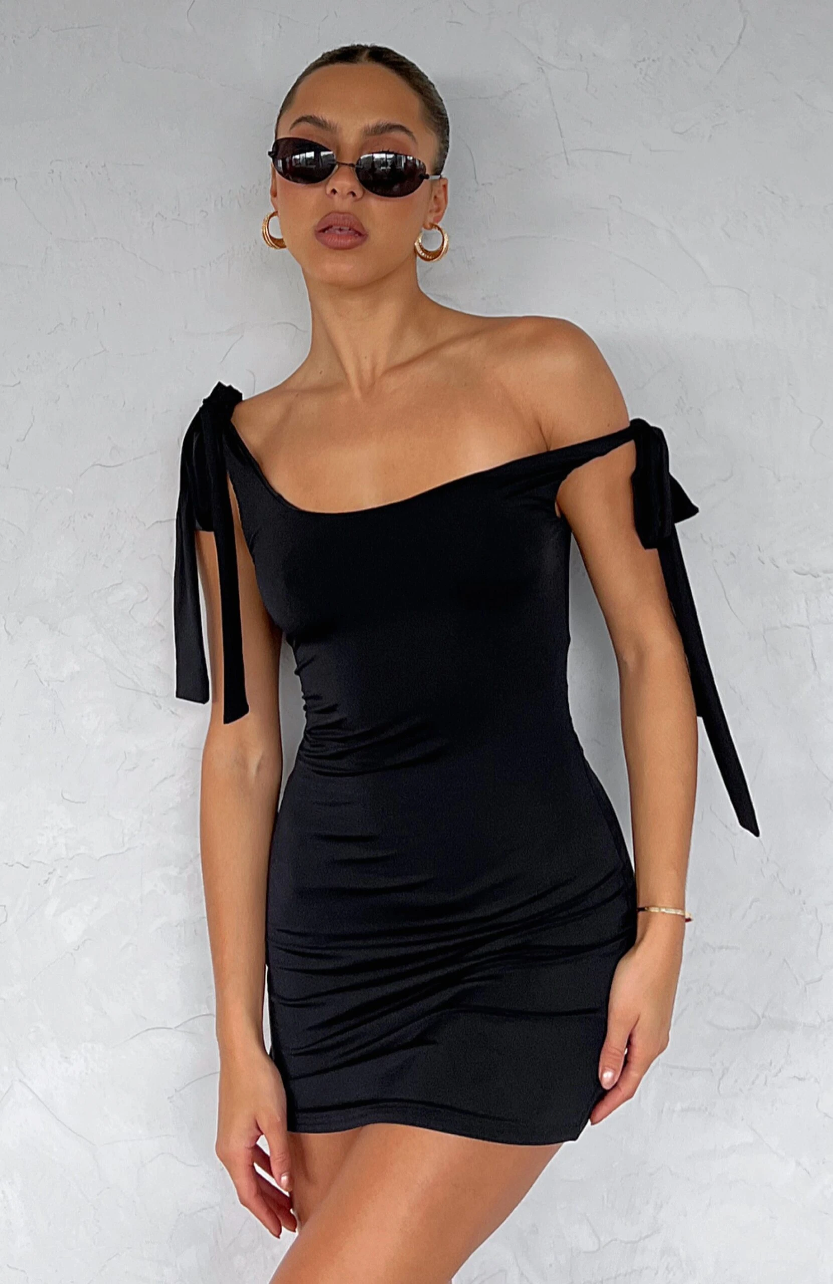 Tie The Knot Mini Dress Black 8 Tie The Knot Mini Dress Black - Image 6