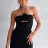 Tomorrow And Tonight Mini Dress Black -White Fox Sales TOMORROW AND TONIGHT MINI DRESS 211222 05