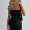 Try Your Luck Strapless Mini Dress Black -White Fox Sales TRY YOUR LUCK STRAPLESS MINI DRESS 19.04.23 02