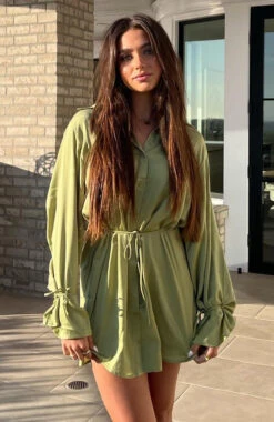 Only Gets Better Mini Dress Matcha -White Fox Sales Taylor d169f668 4f90 4fb4 878e 26c2a76f0d24