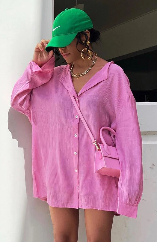 Take Me Out Shirt Pink 3 Take Me Out Shirt Pink